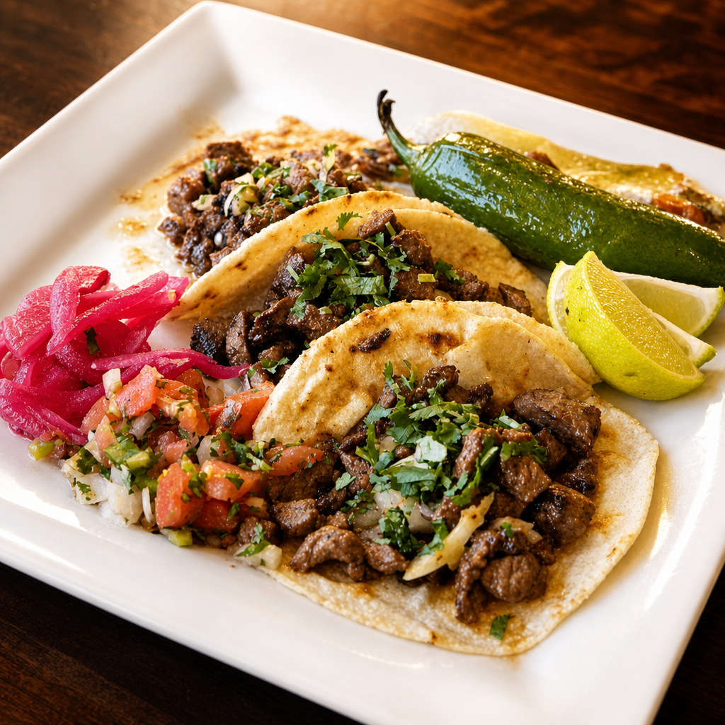 Tacos Tradicionales Mexicanos