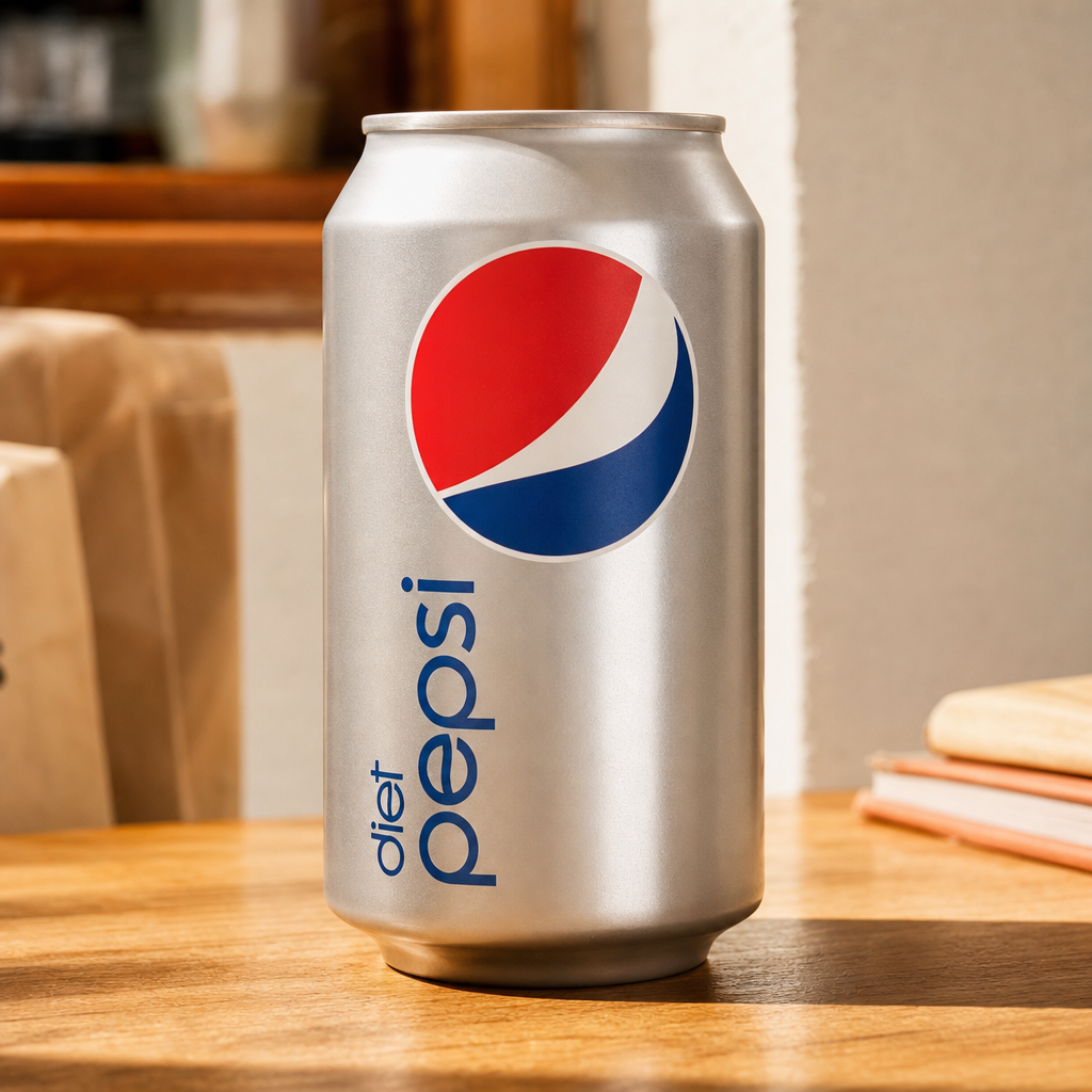 Diet Pepsi.