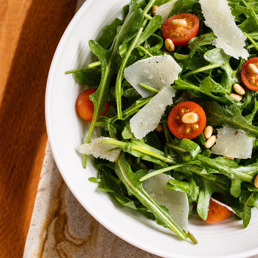 Baby Arugula Salad.