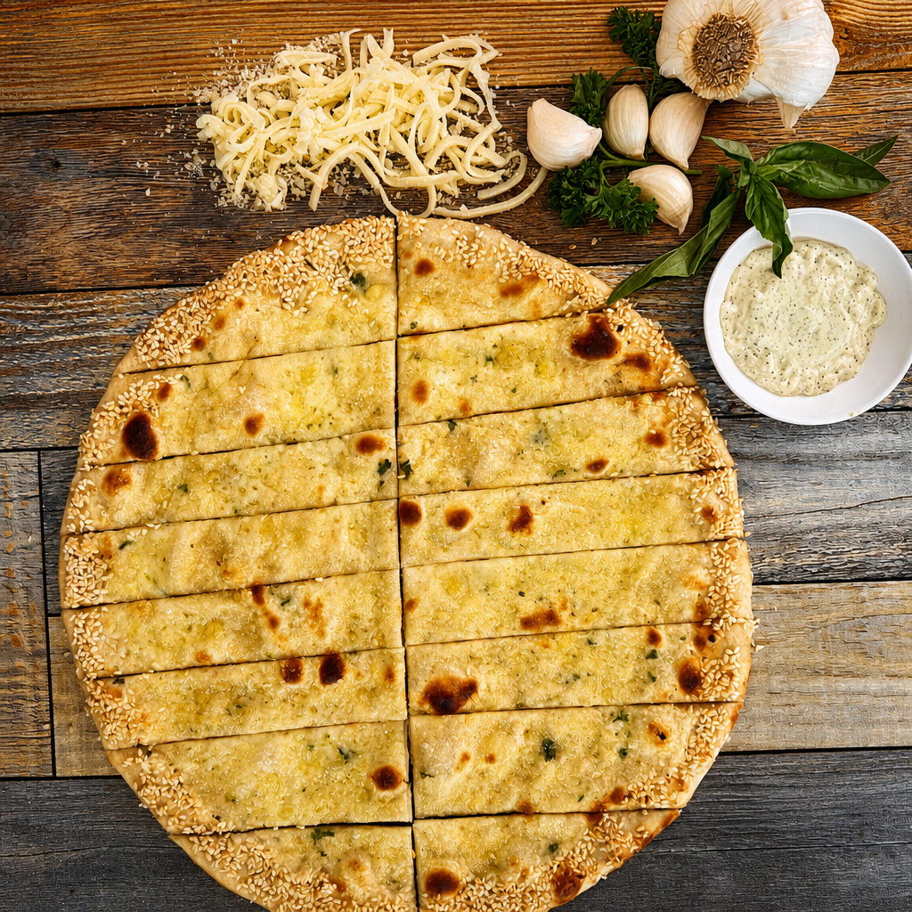 Garlic Bread & Cheeses