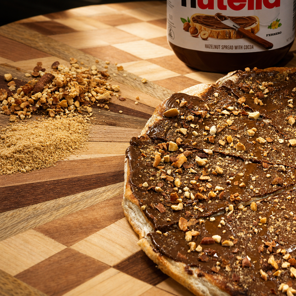 Crunchy Nutella.