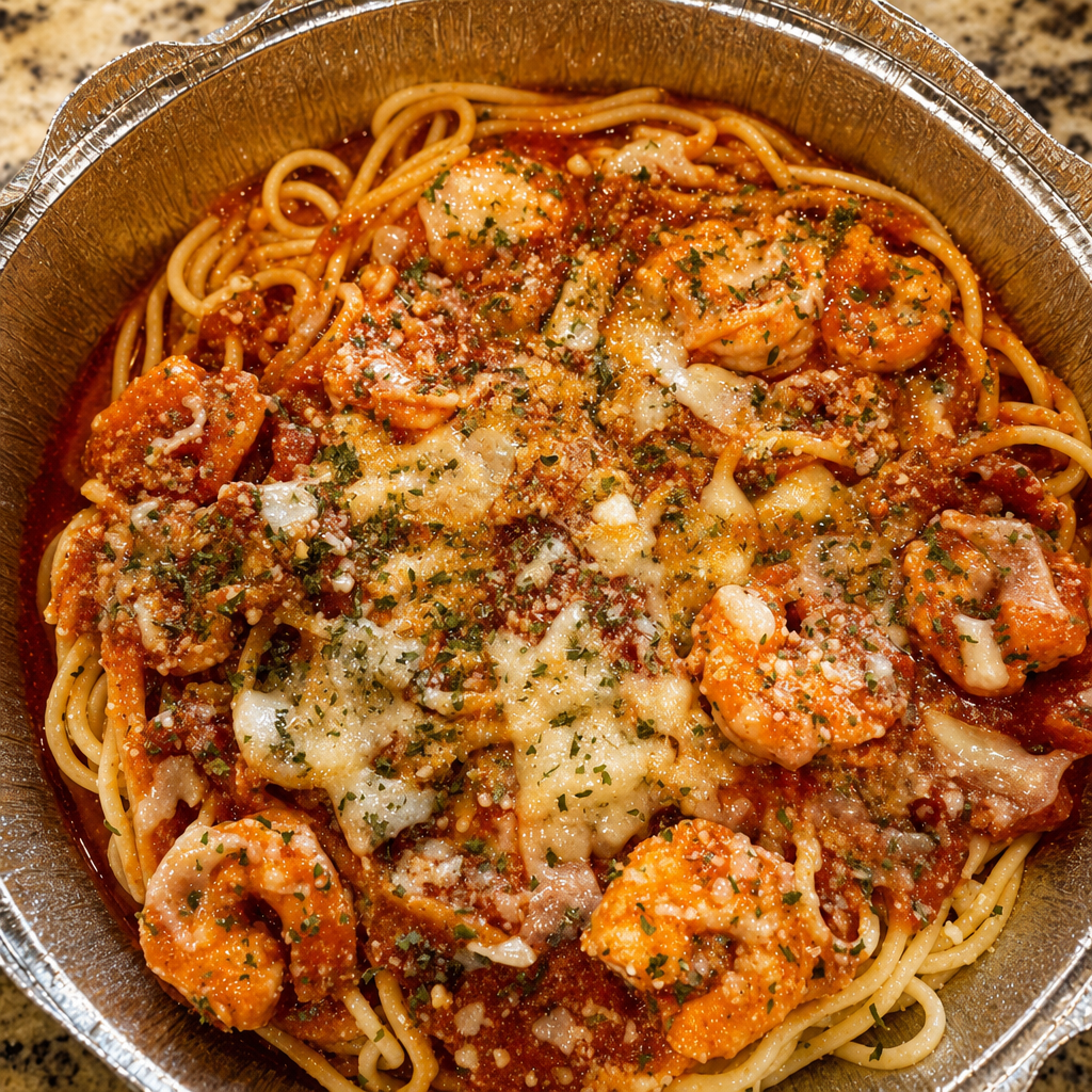Shrimp Fra Diavolo.