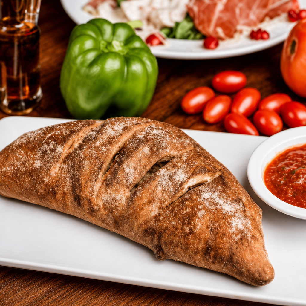 Veggie Calzone.