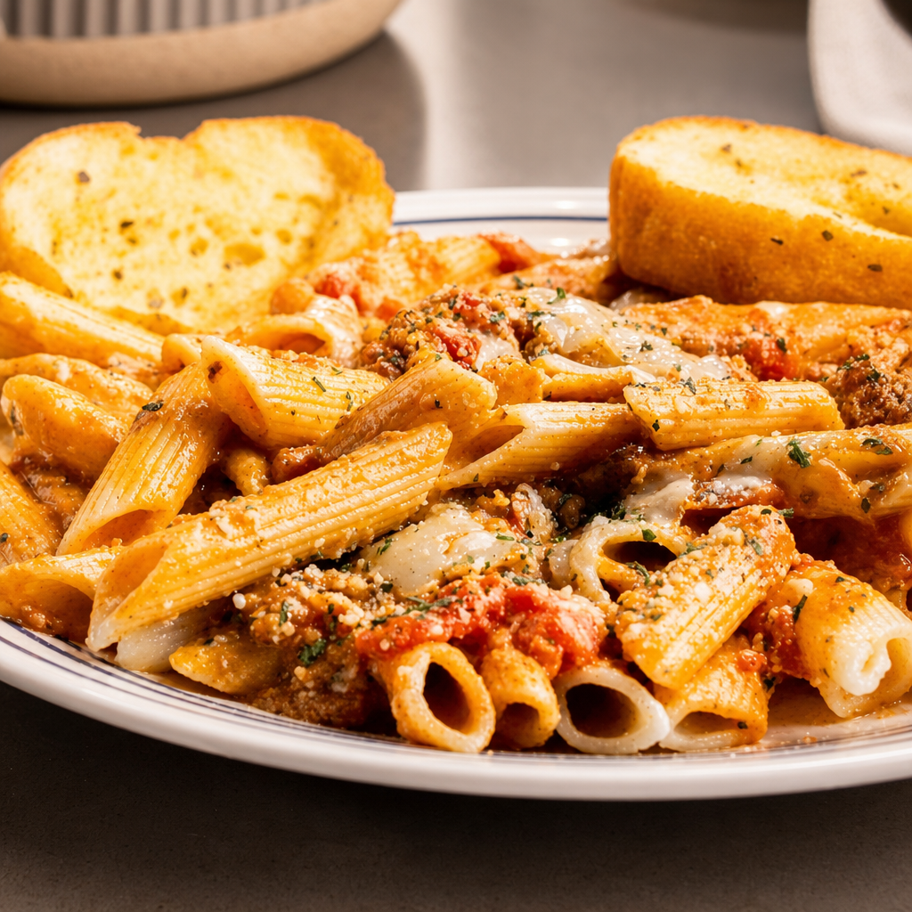 Pasta a La Vodka.