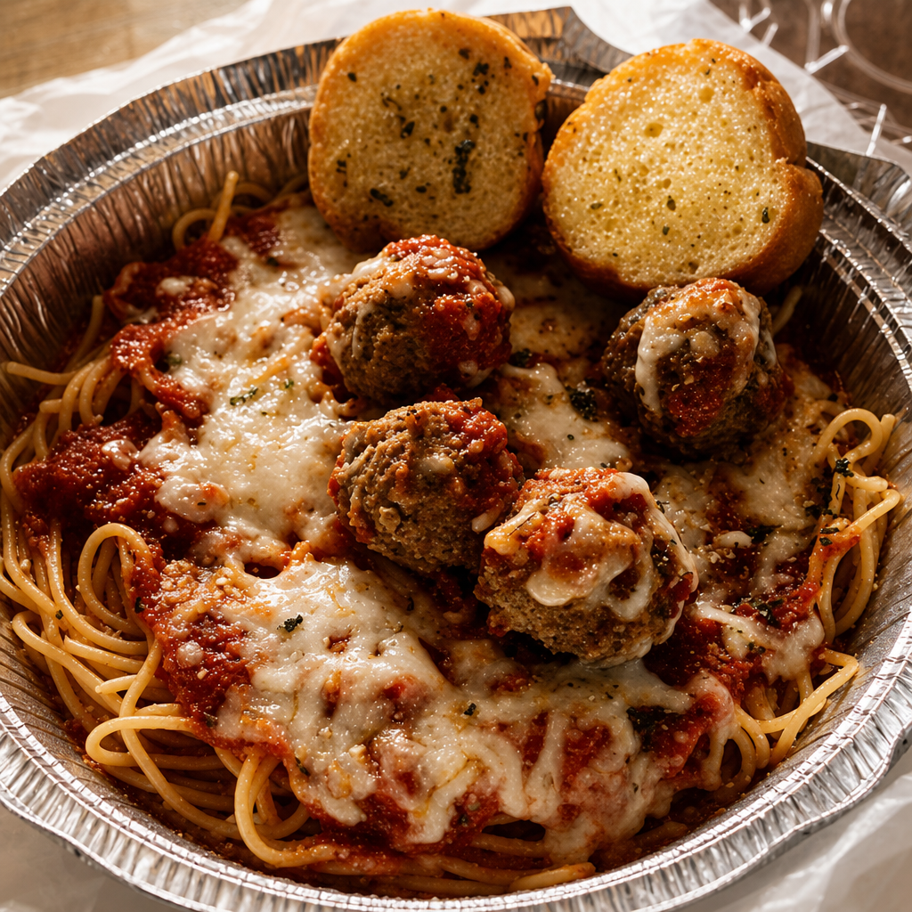 Baked Spaghetti.