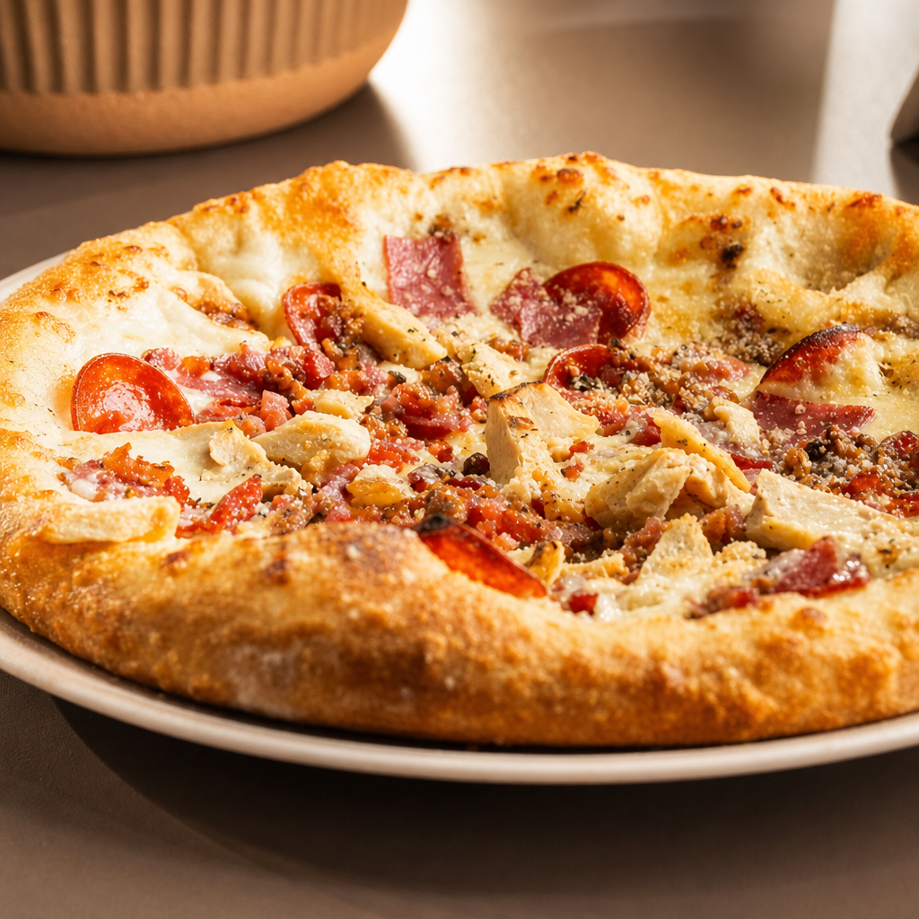 The New Yorker Pizza.