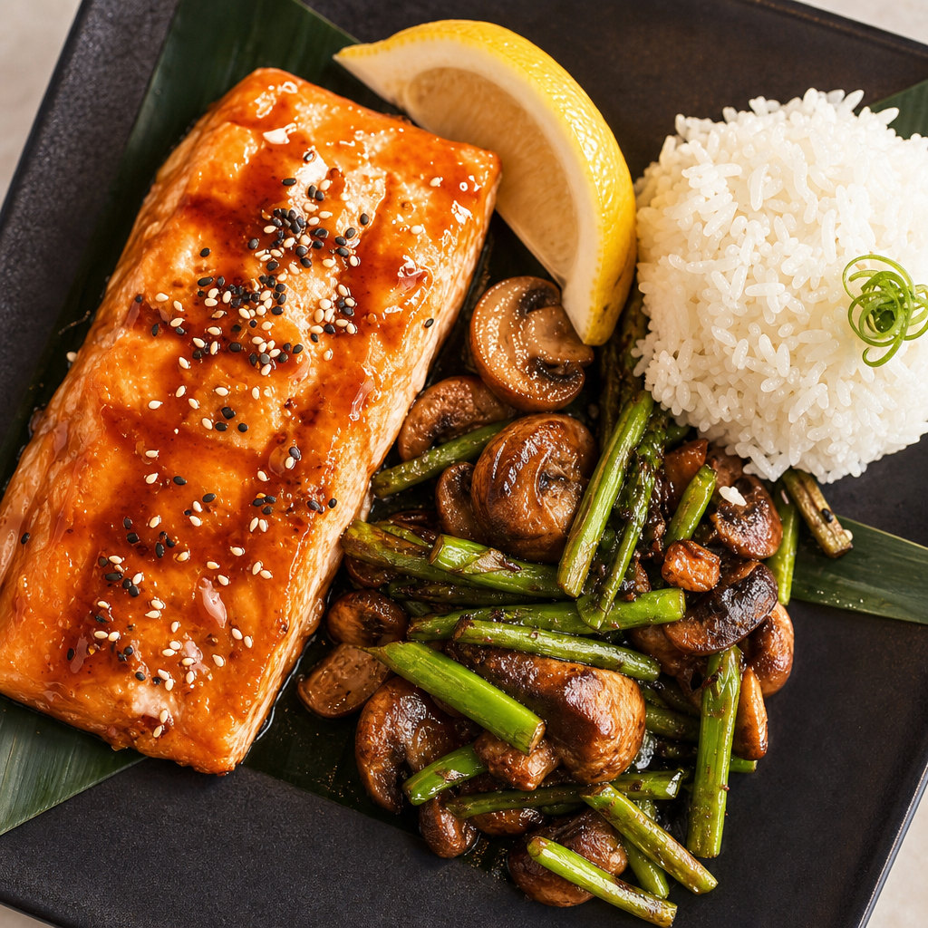 Miso Glazed Salmon