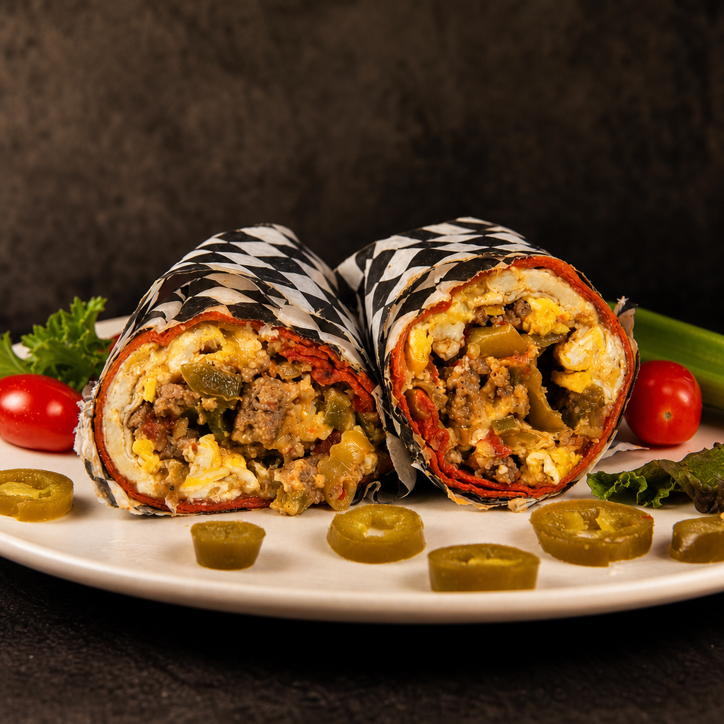 Kay's 3 Alarm Burrito