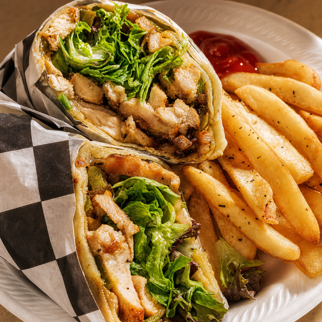 Clarence's Grilled Chicken Wrap