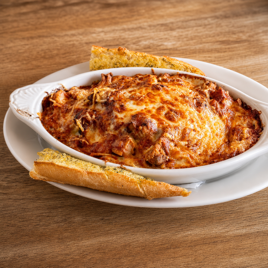 Spaghetti Parmesan.