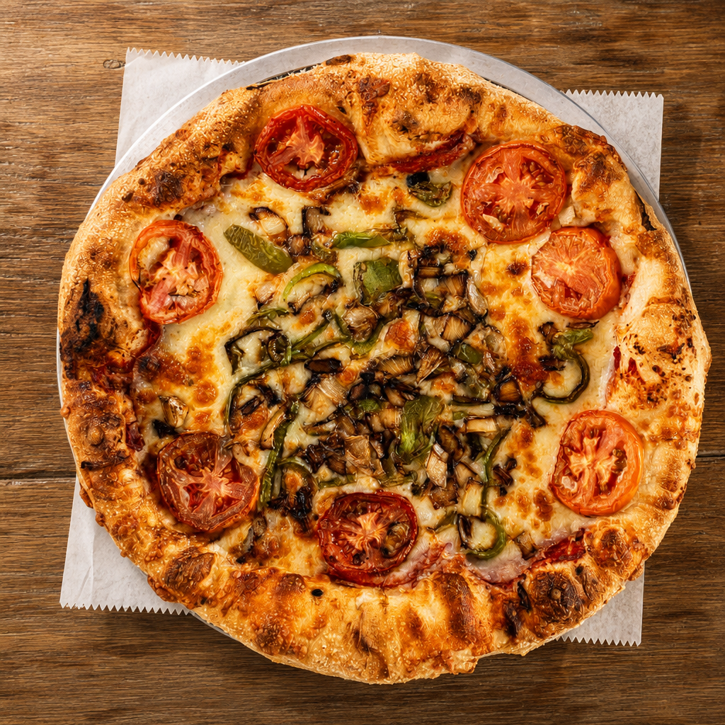 Pizza Acropolis Deluxe.