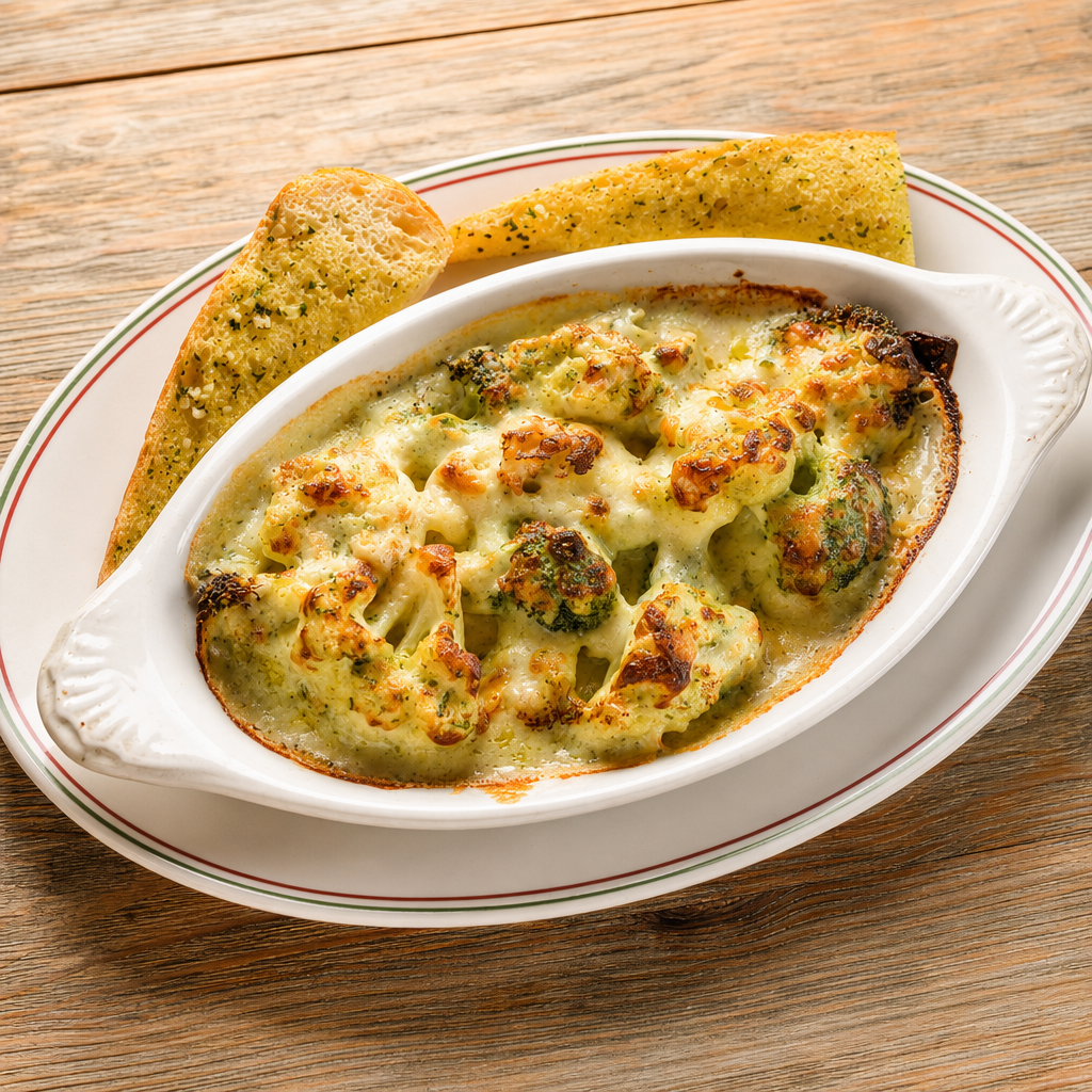 Baked Cauliflower.