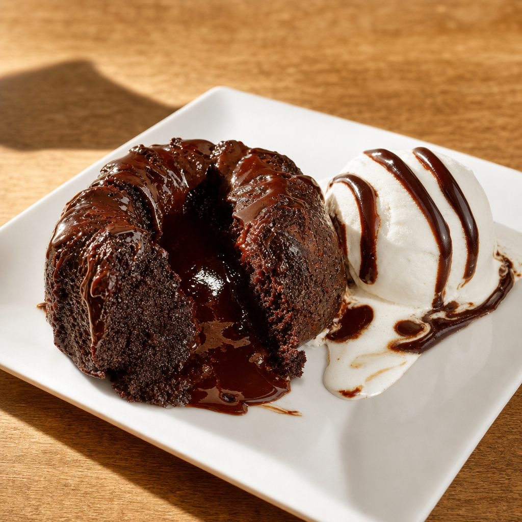 Molten Lava Cake.
