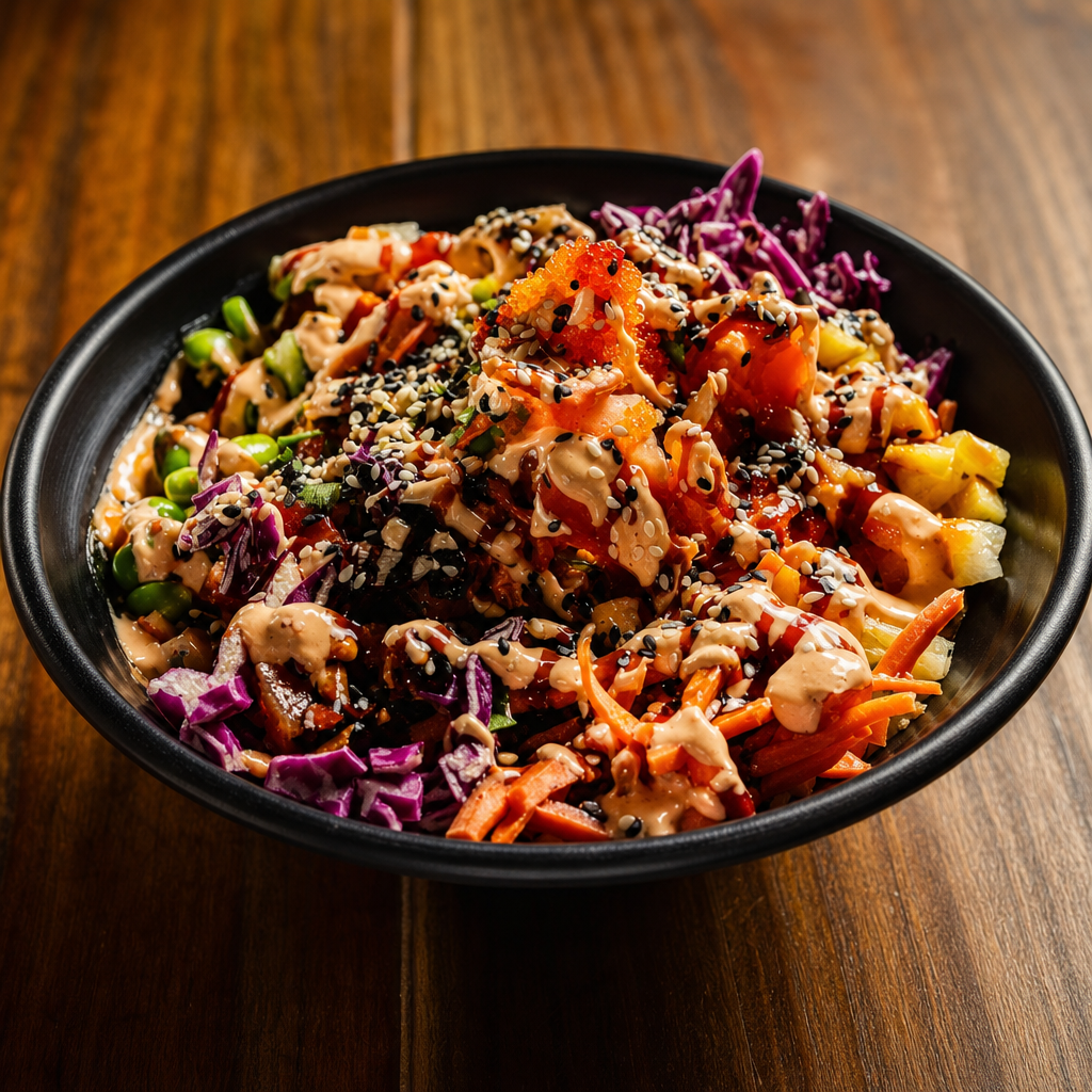 2 Protein Poke Bowl