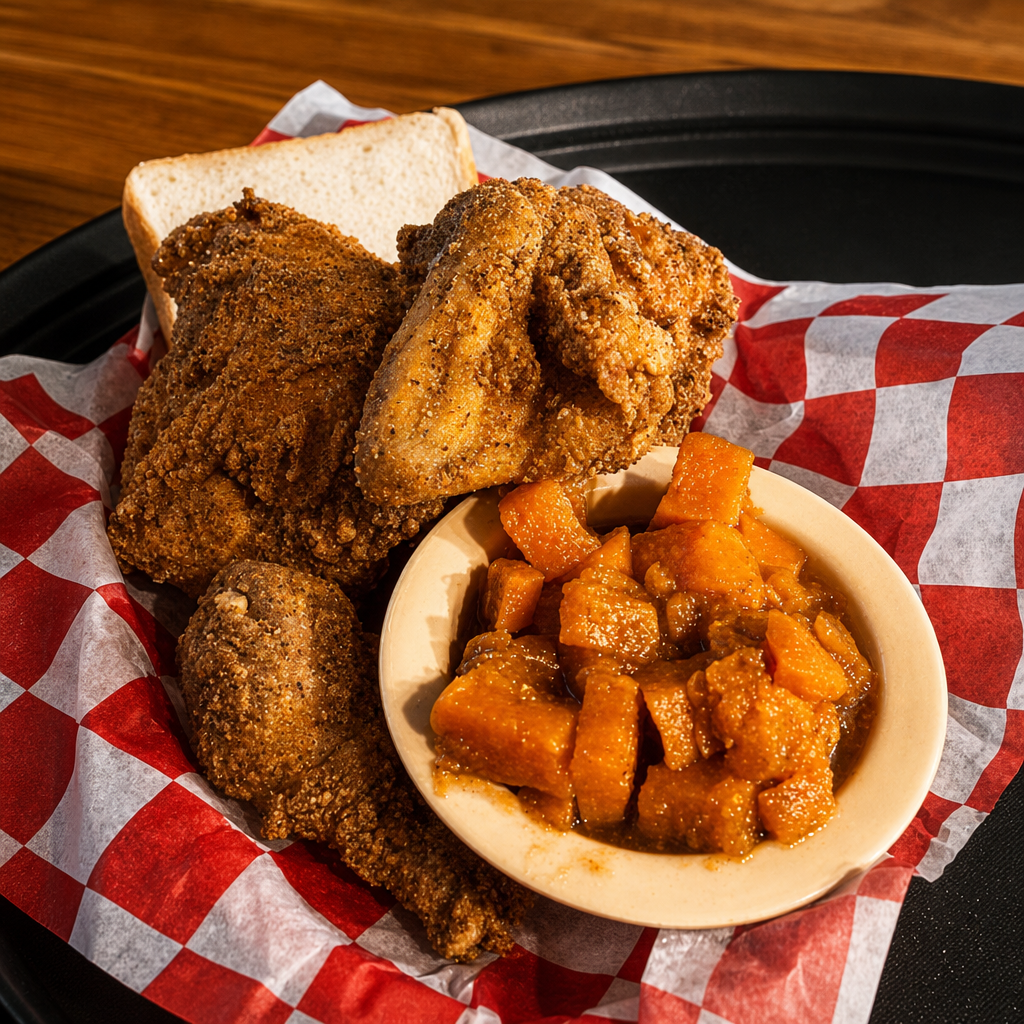 1/2 Chicken Fried.