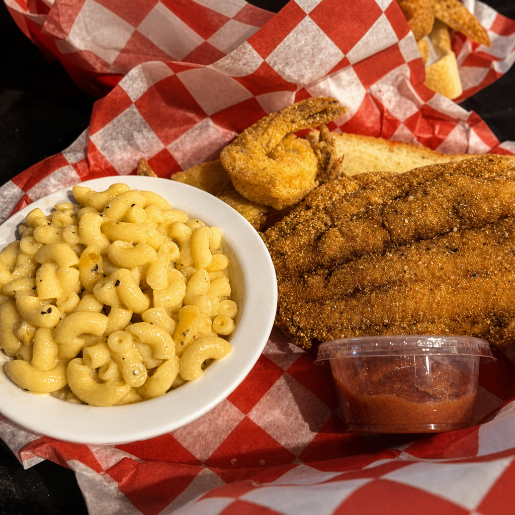 Shrimp & Fish.