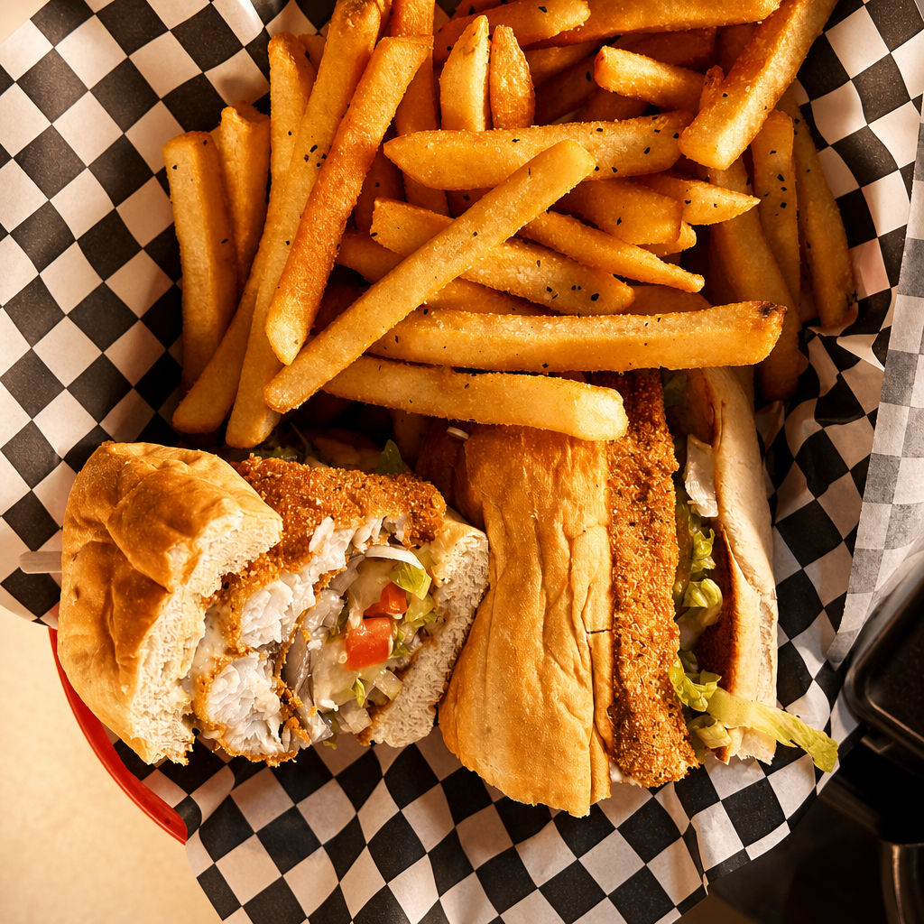 Catfish Sandwich.