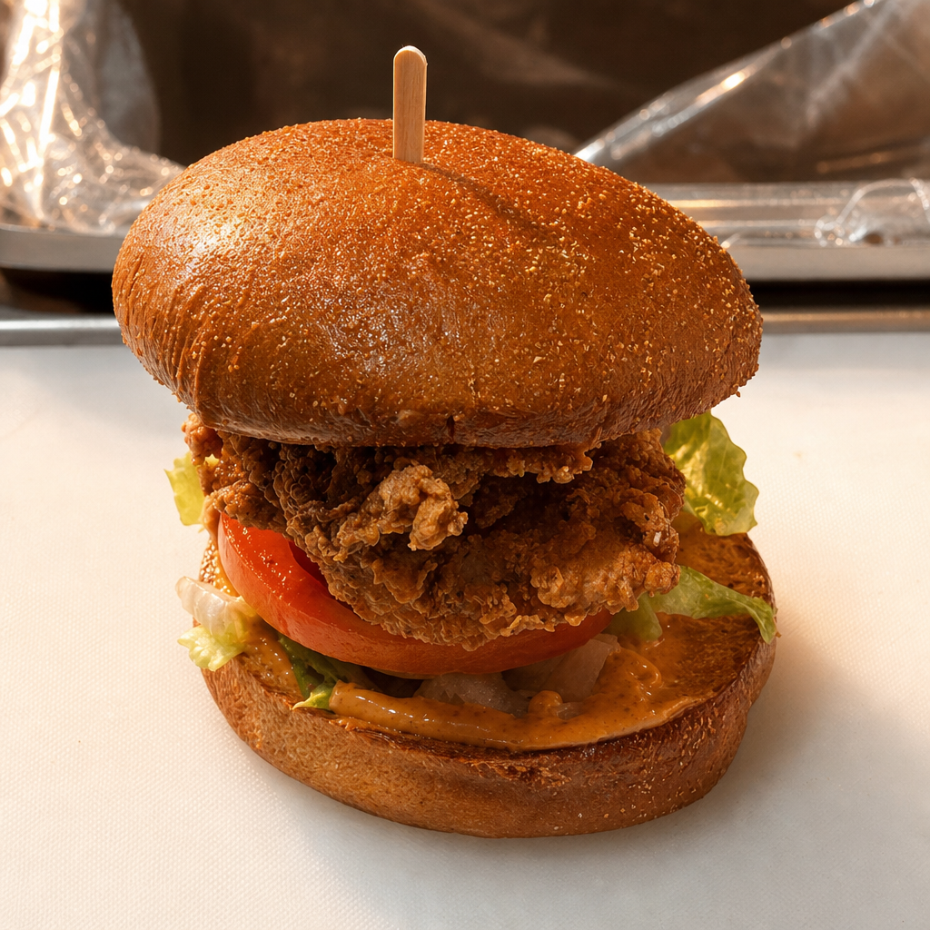 Blazin Chicken Sandwich.