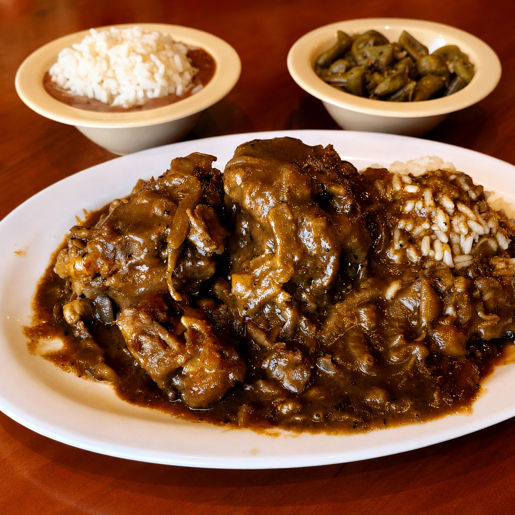 Oxtails &. Rice.