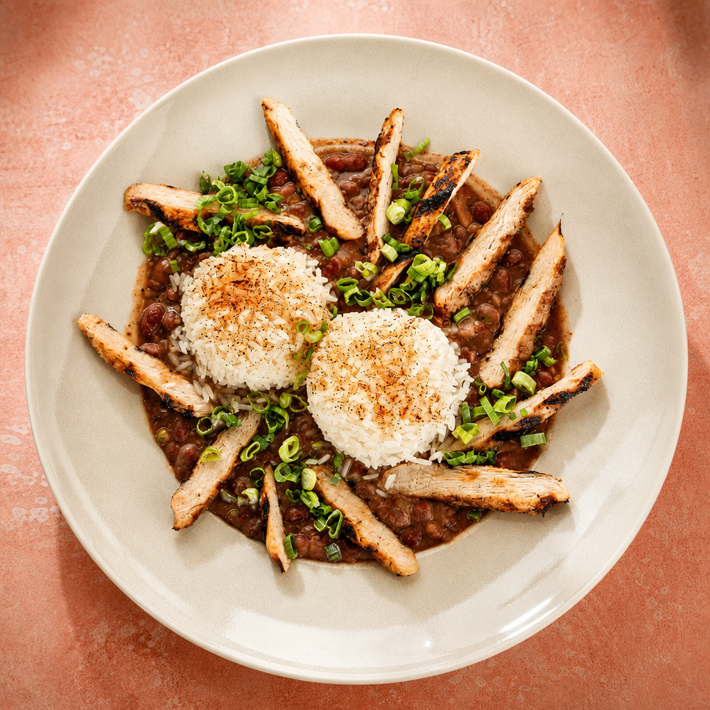 Red Beans and Rice.
