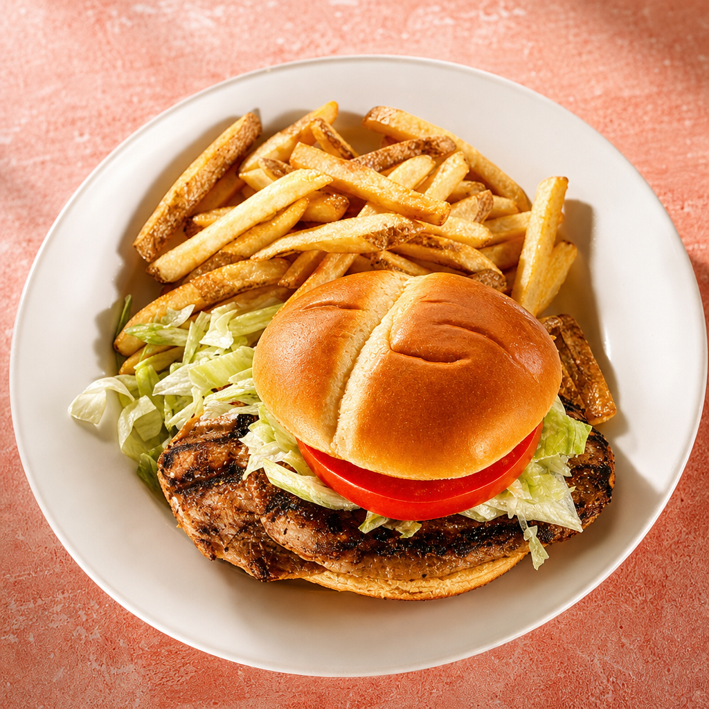 Grilled Chicken Sandwich.