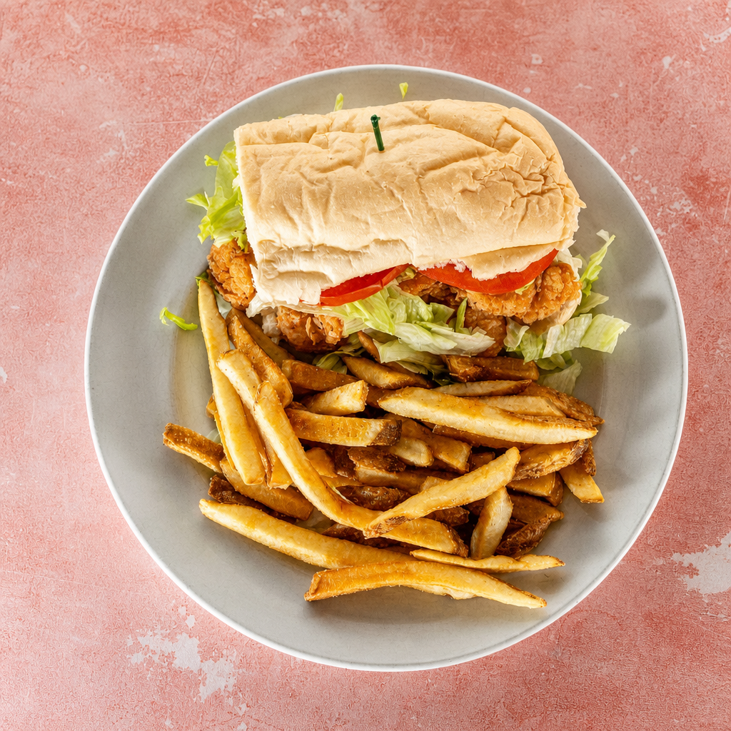 Shrimp Po'Boy.
