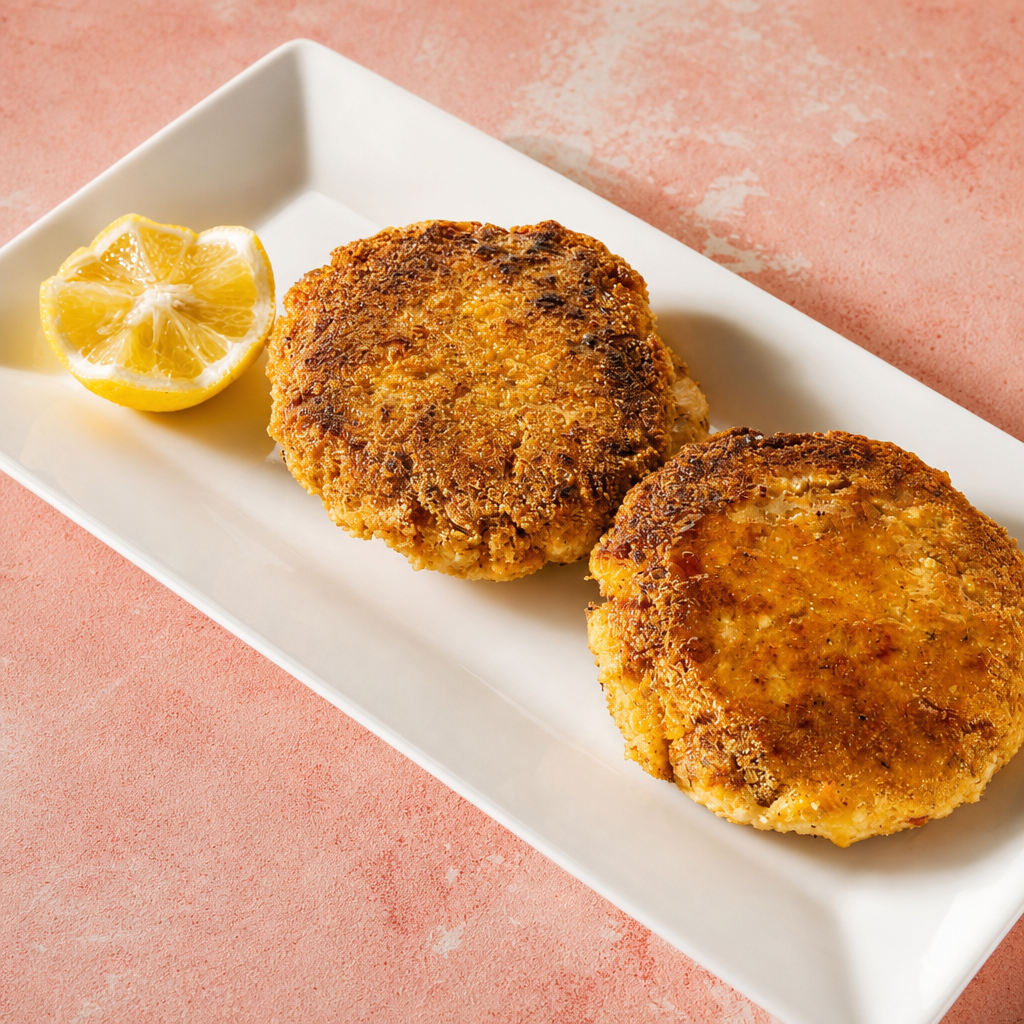 Crab Cakes.