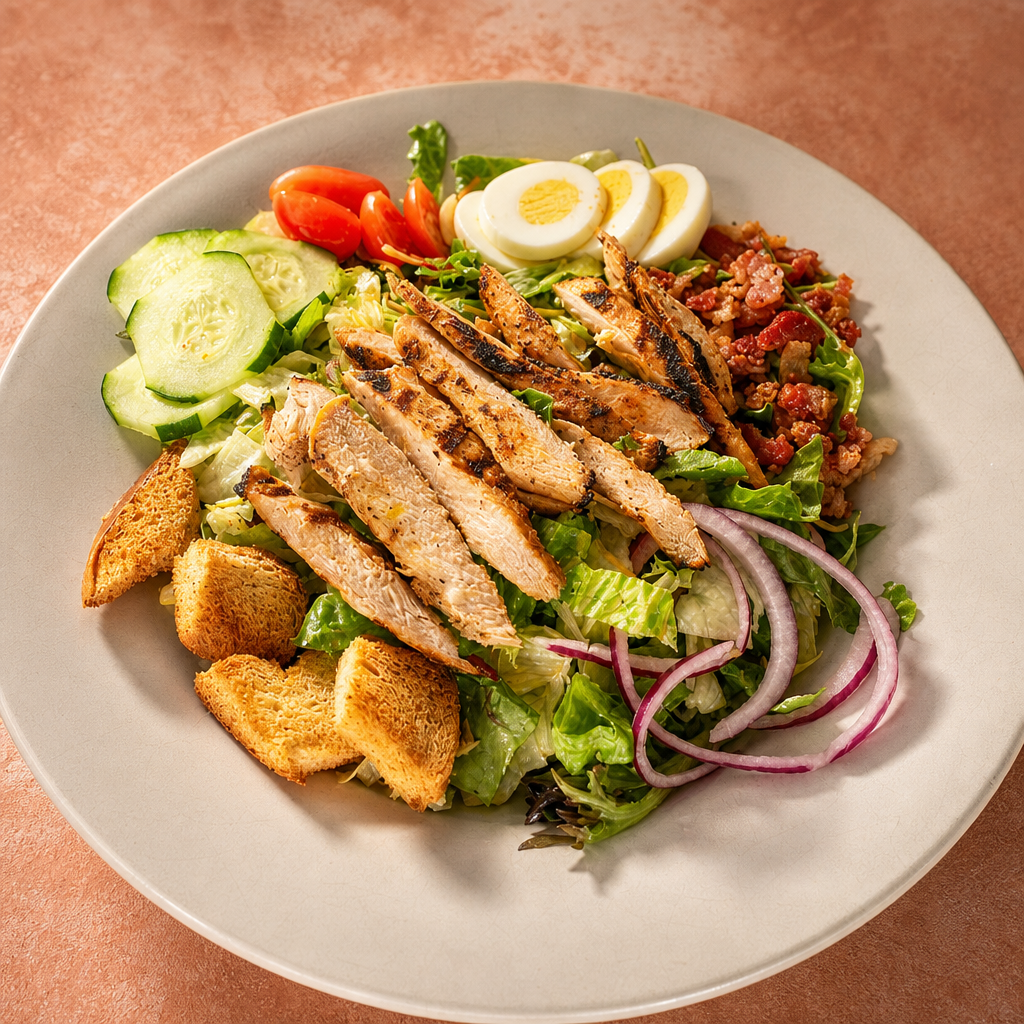 L Blk'd Chicken Salad.