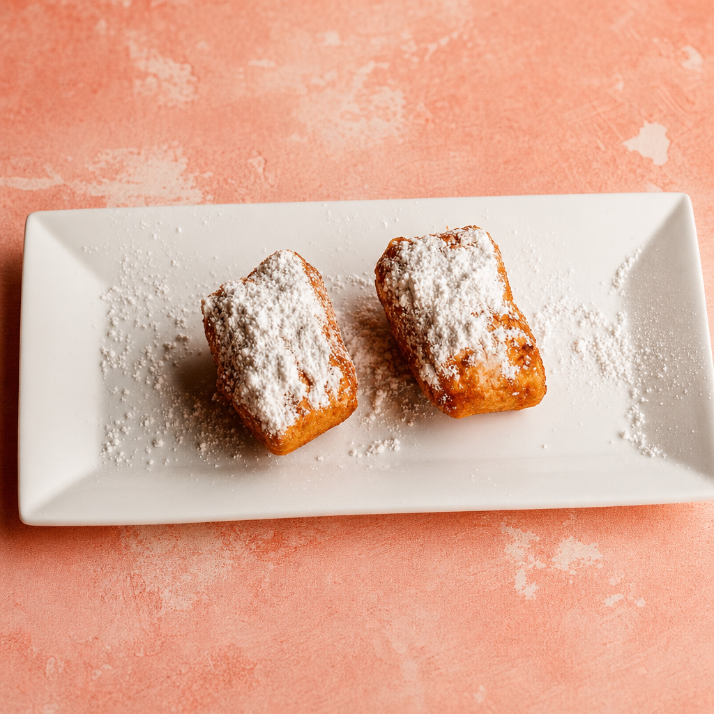 Two Beignets.