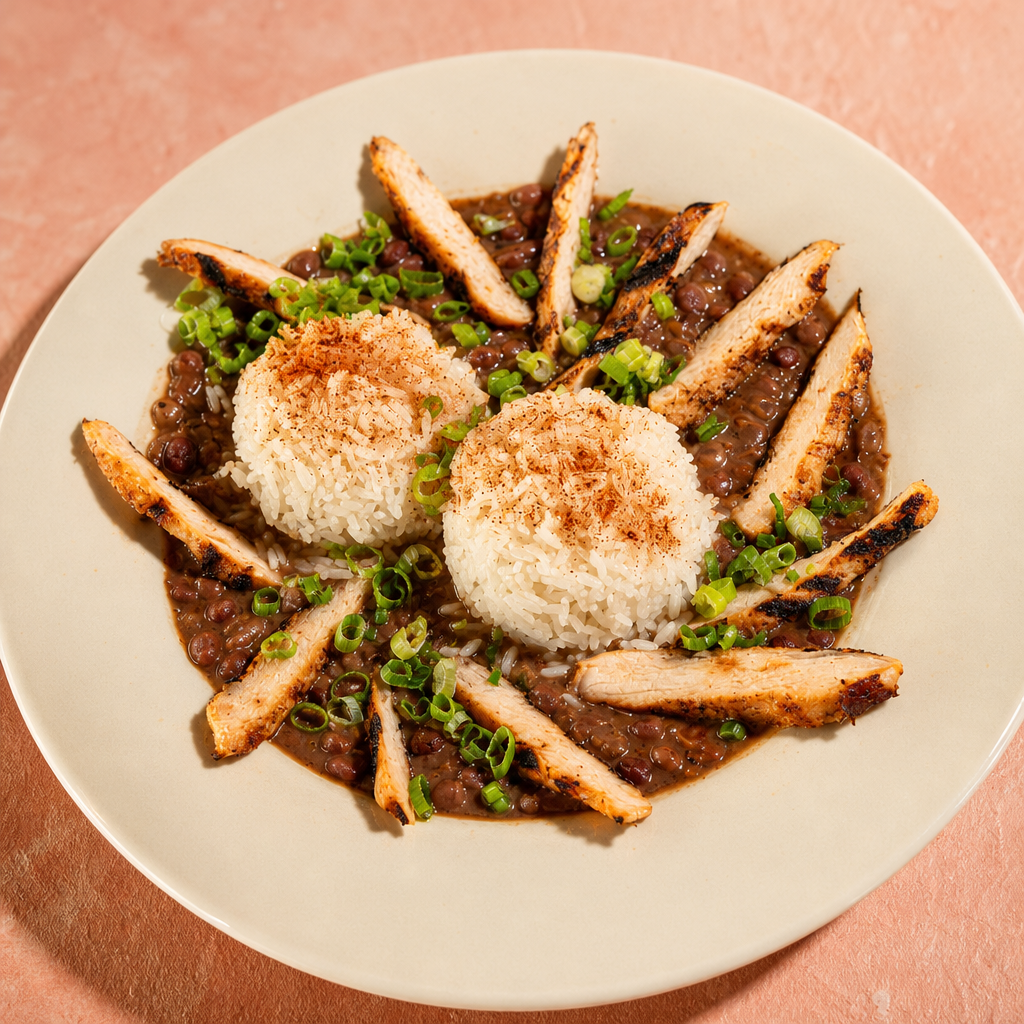L Red Beans & Rice.