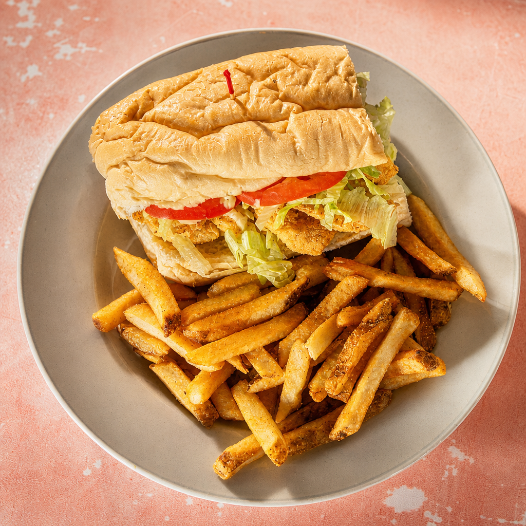 Catfish Po'Boy.