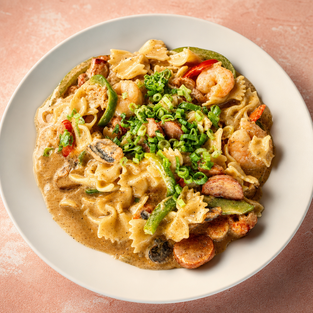 Mardi Gras Pasta.