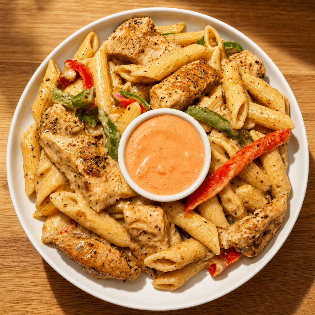 Jerk Chicken Rasta Pasta
