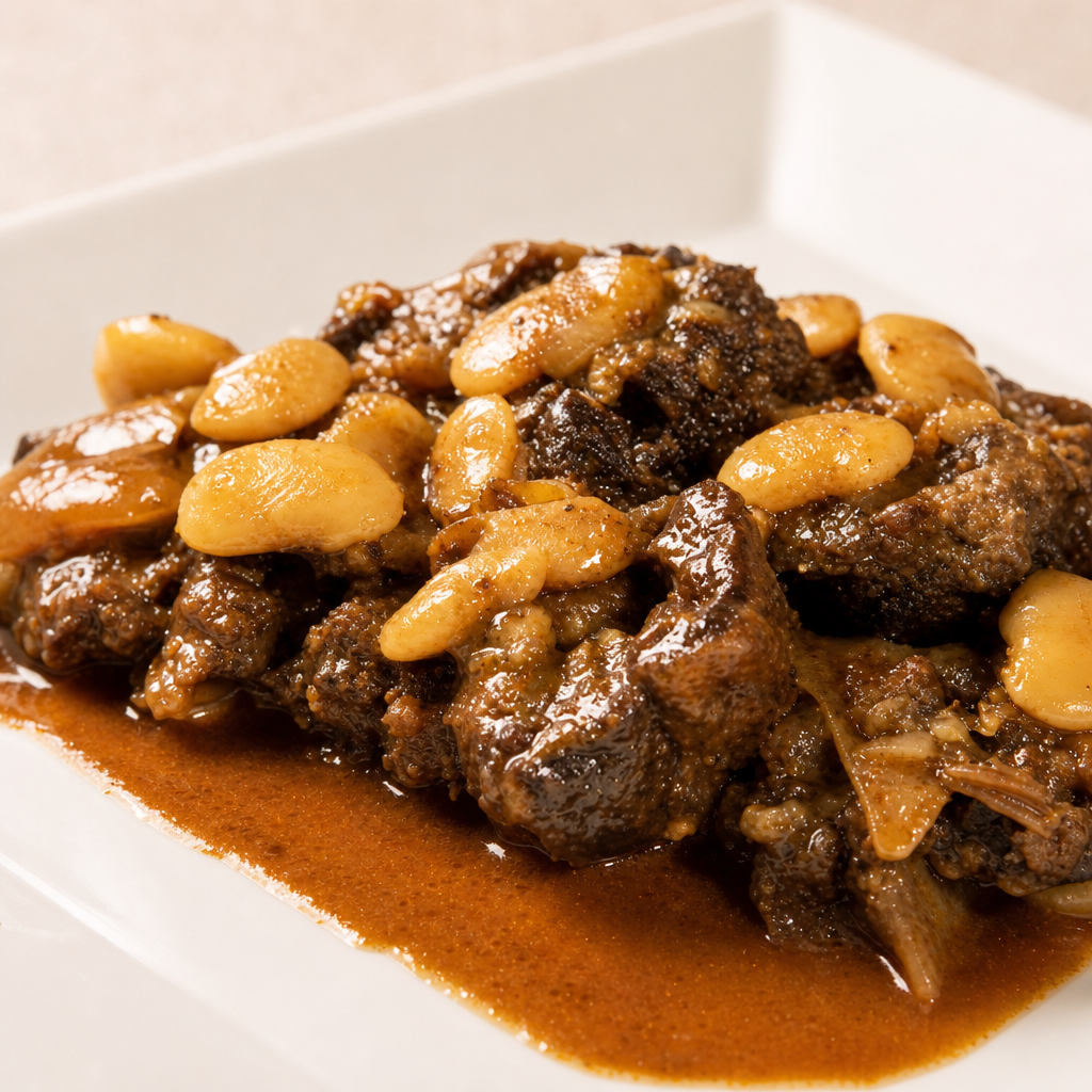 Oxtail & Butter Beans