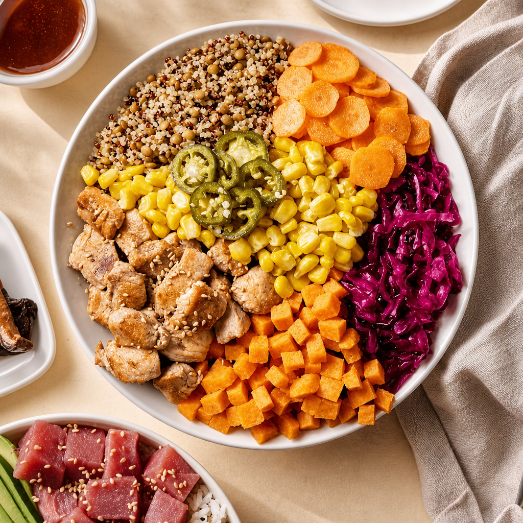 Large Peruvian Chicken Signature Bowl