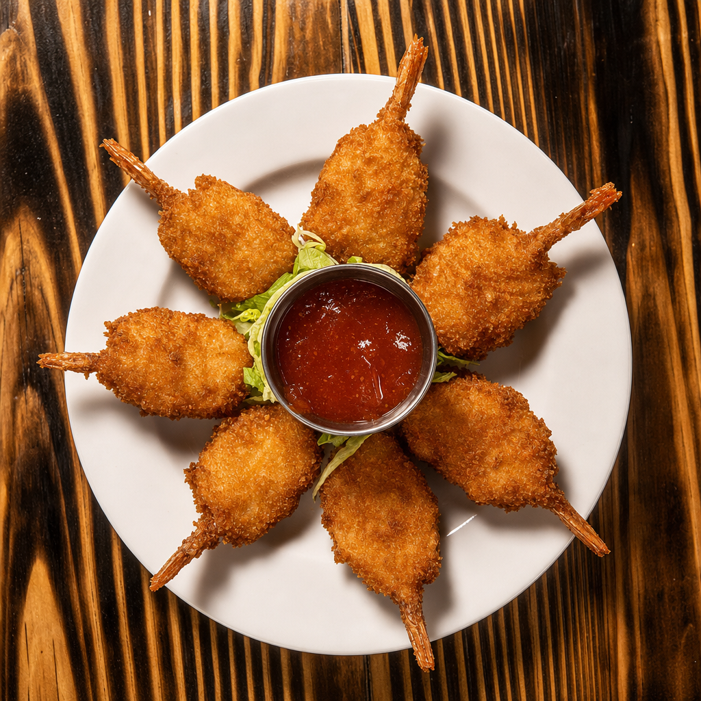 Homestyle Butterfly Shrimp.
