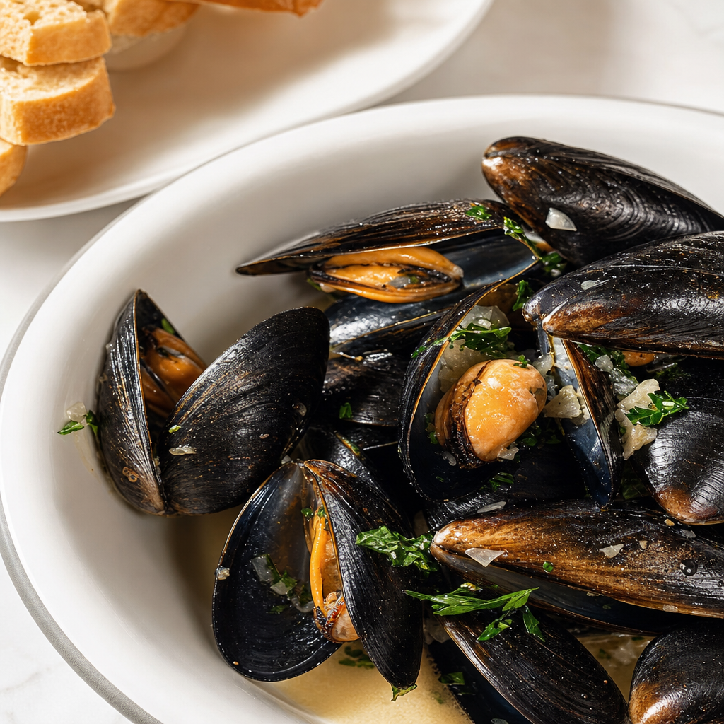 Mussels.