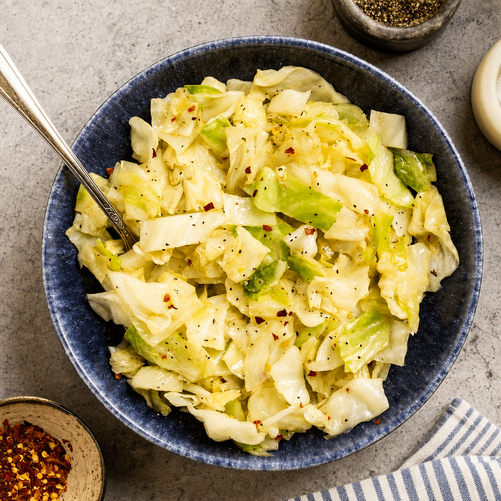 Sauteed Cabbage.