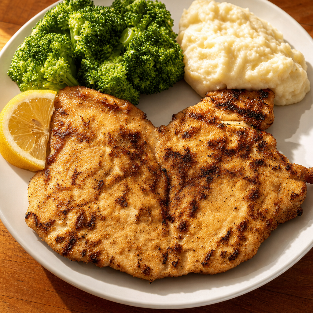 Grandma's Breaded Chicken.