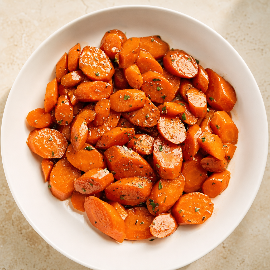 Glazed Carrots.
