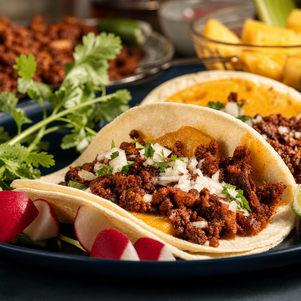 Al Pastor Tacos.