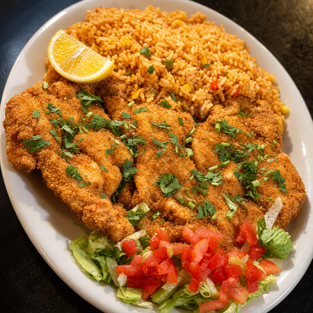 Chicken Milanesa.