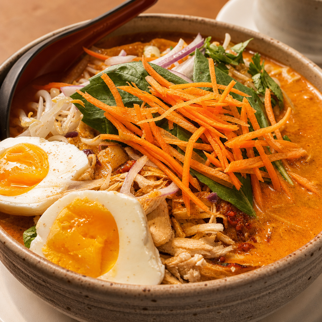 Khao Phun Chicken Soup (GF).