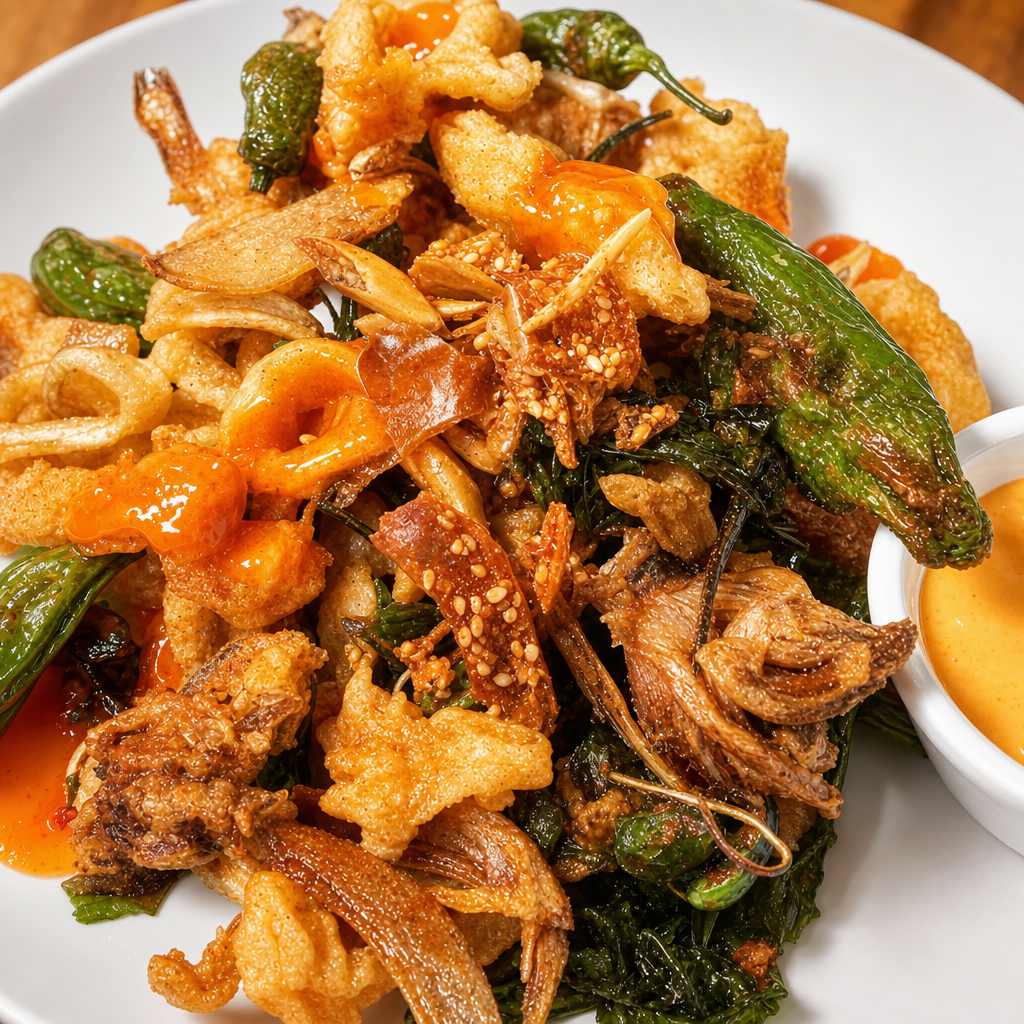 Spicy Fried Calamari.