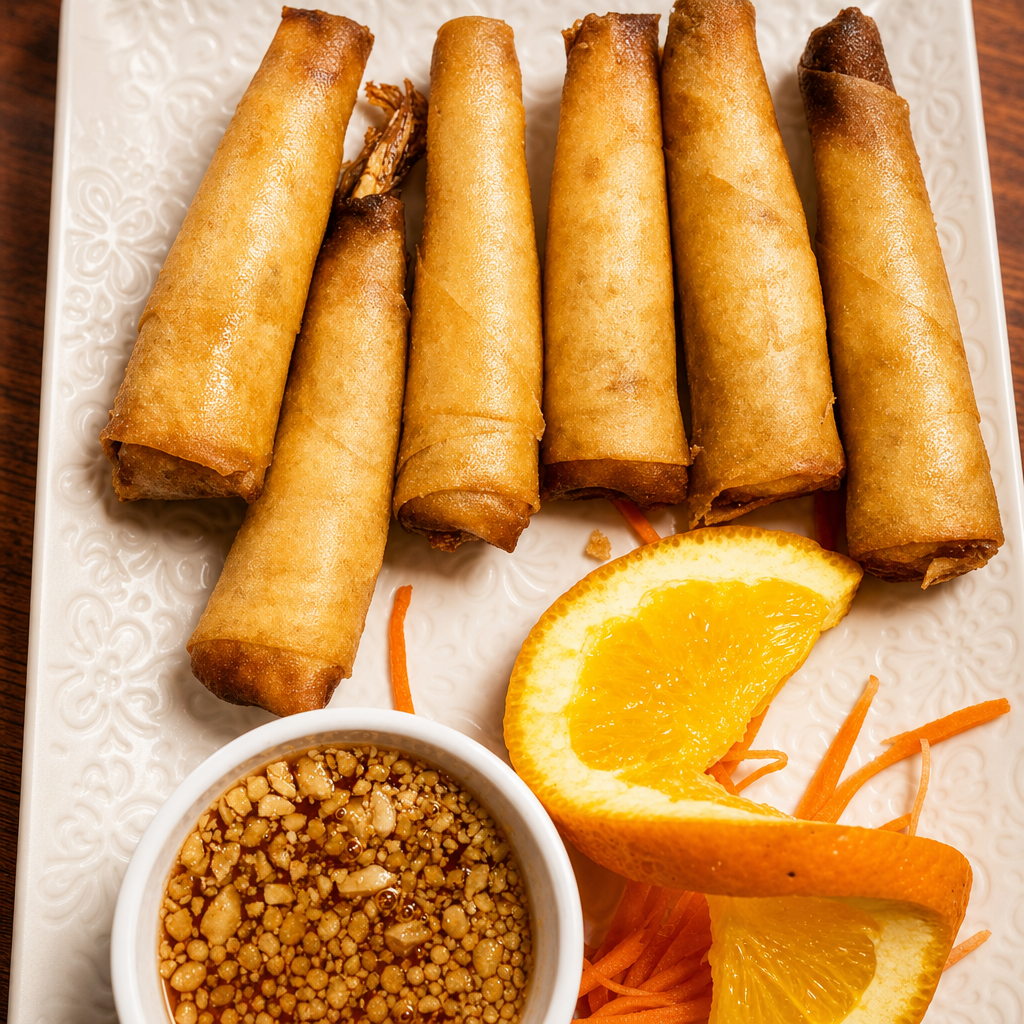 Gung-Hom-Pah: Fried Prawns.