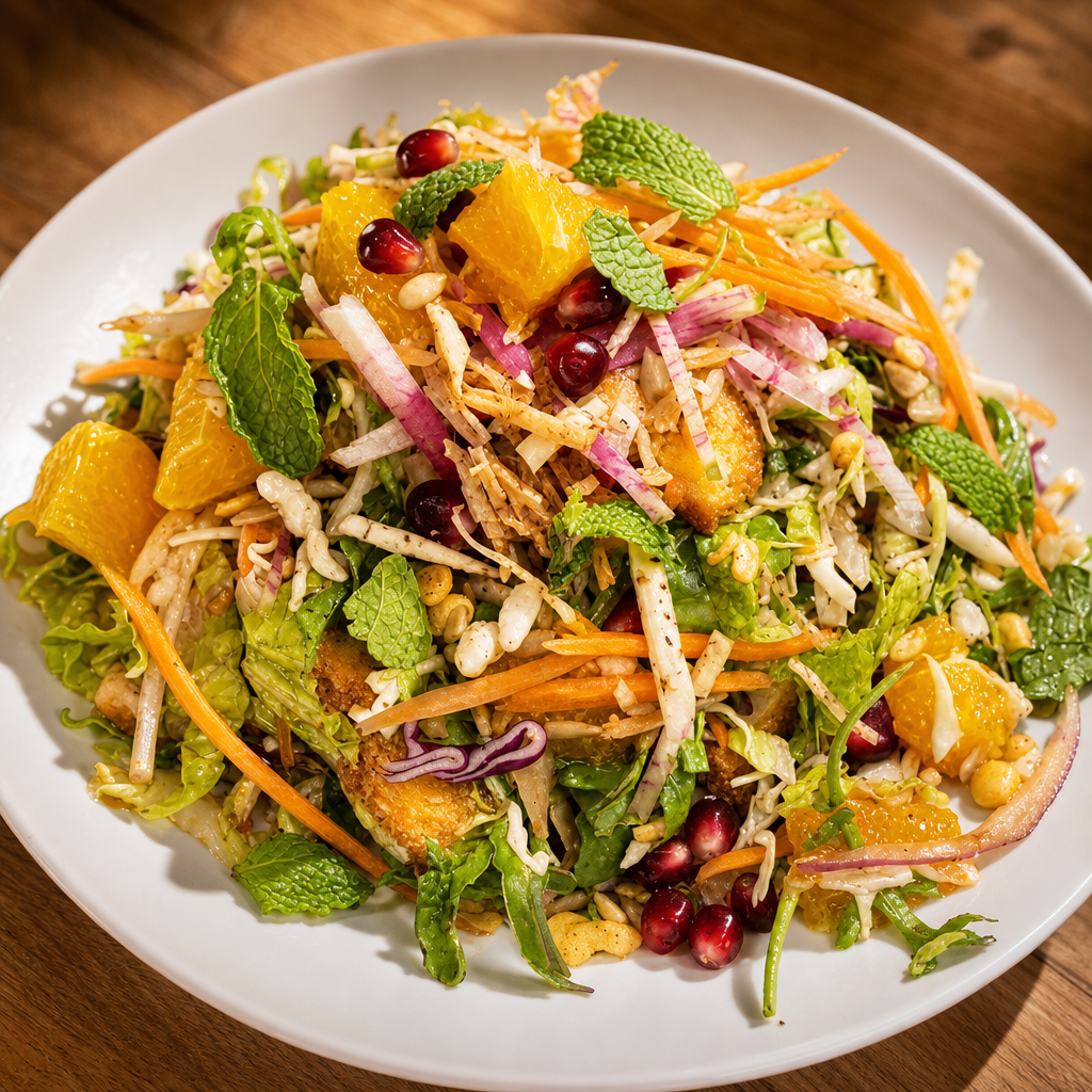 Chicken Citrus Chopped Salad.