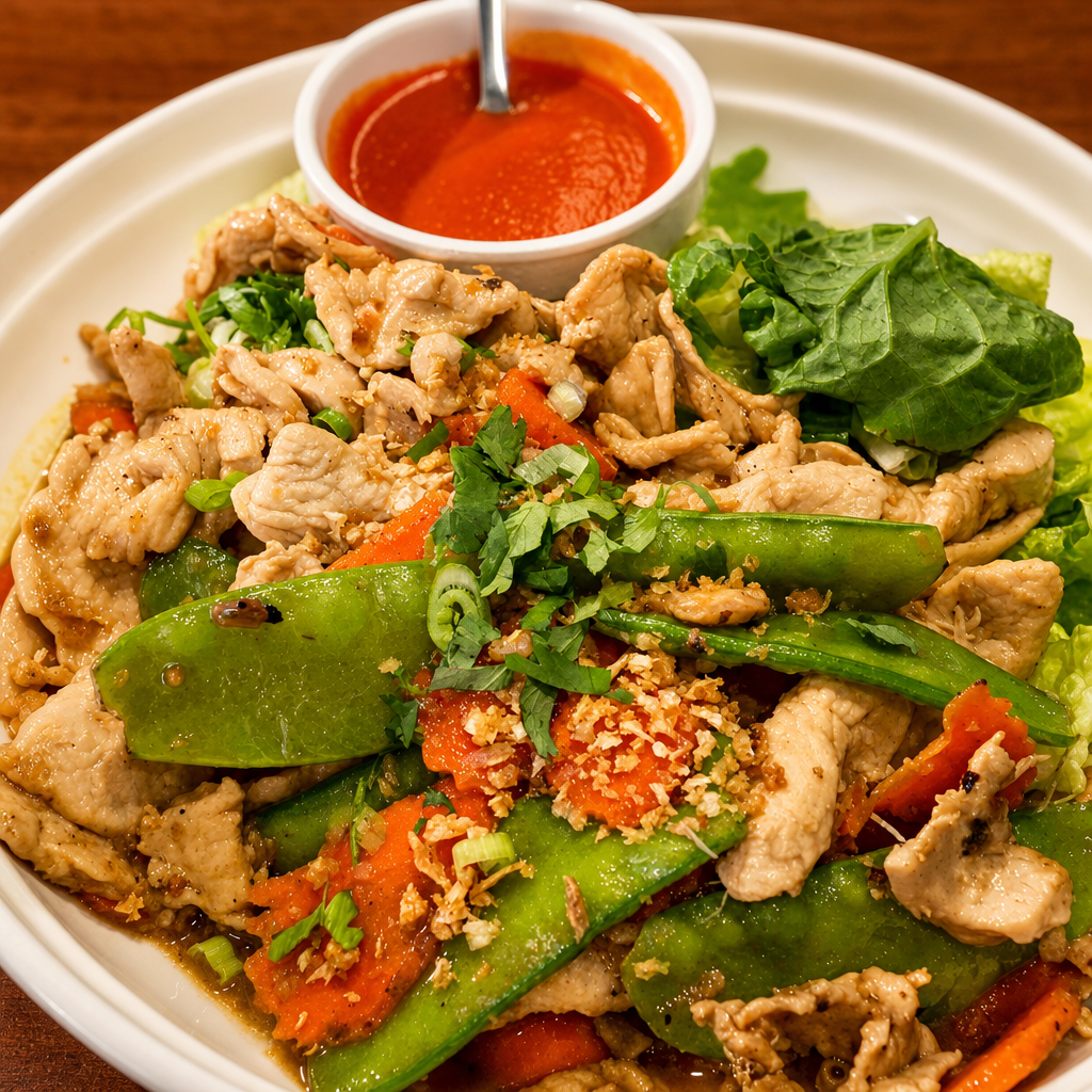 RP1: Gra-Tiam-Prik-Tai (Thai Scampi).