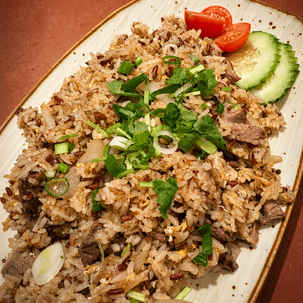 Kow-Pad (Thai Fried Rice).