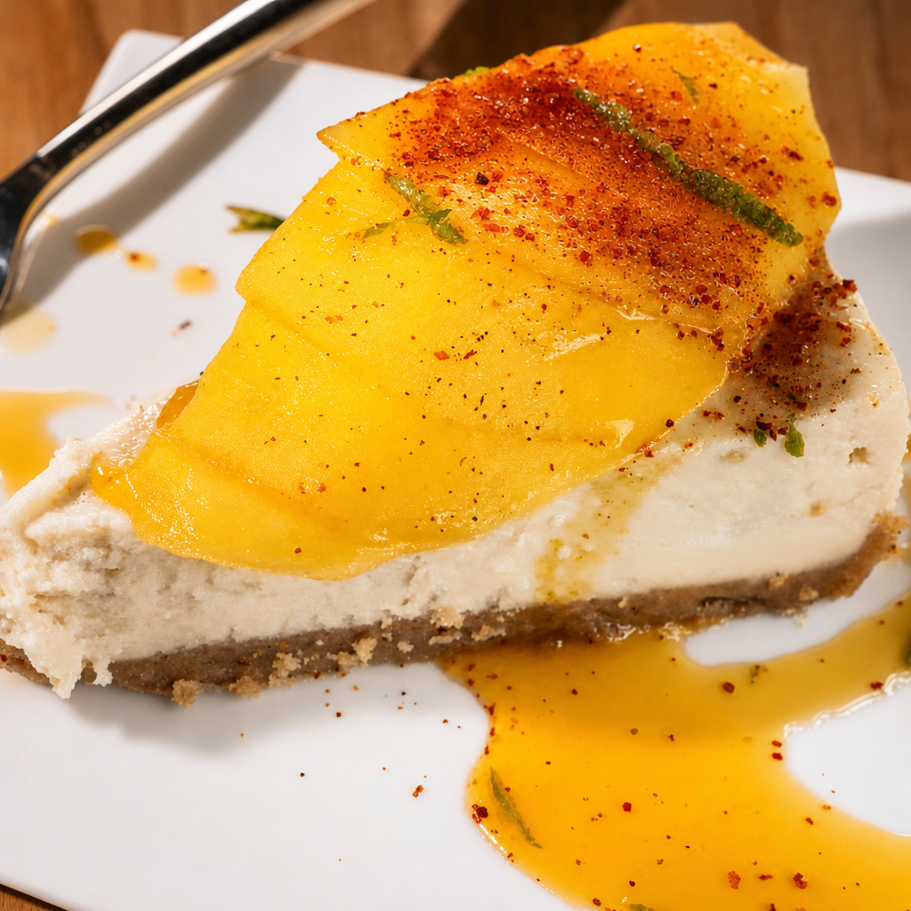Vegan Cheesecake (GF).