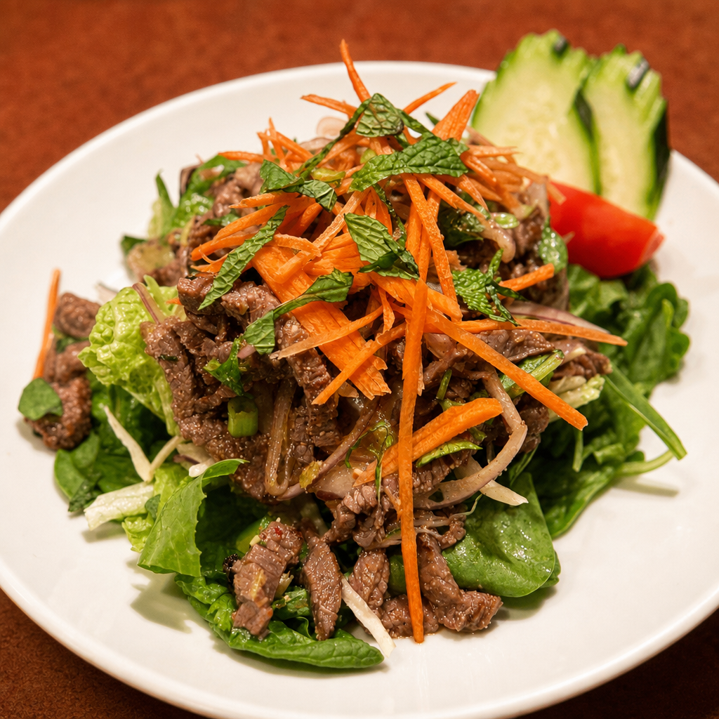Yum Nuah (Spicy Beef Salad).